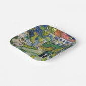 Assiettes En Carton Vincent van Gogh - Escalier à Auvers (Angulaire)