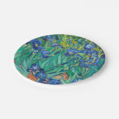 Assiettes En Carton VINCENT VAN GOGH - iris 1889 (Angle)