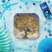 Assiettes En Carton Vincent van Gogh - Le Mulberry Tree (Fête)