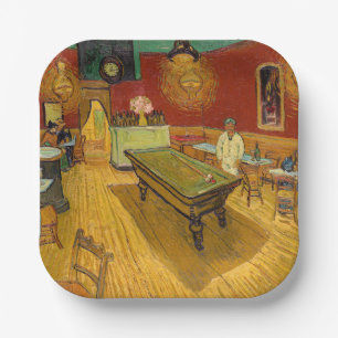 Assiettes En Carton Vincent van Gogh - Le Night Café