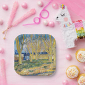 Assiettes En Carton Vincent van Gogh - Le Train Bleu (Fête)