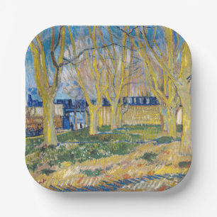 Assiettes En Carton Vincent van Gogh - Le Train Bleu