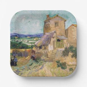 Assiettes En Carton Vincent van Gogh - Le Vieux Moulin