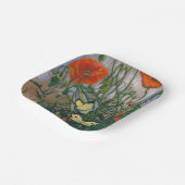 Assiettes En Carton Vincent van Gogh - Papillons et papillons (Angulaire)