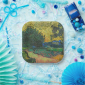 Assiettes En Carton Vincent van Gogh - Paysage à Twilight (Fête)