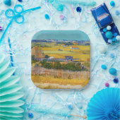 Assiettes En Carton Vincent van Gogh - Récolte à La Crau (Fête)