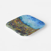 Assiettes En Carton Vincent van Gogh - Vignoble vert (Angulaire)