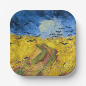 Assiettes En Carton Vincent van Gogh - Wheatfield with Crows (Recto)