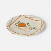 Assiettes En Carton Vins citrouilles (Angle)