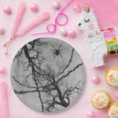 Assiettes En Carton Vins tordus et Halloween araignée (Fête)