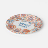 Assiettes En Carton Vintage Christmas (Angle)