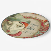Assiettes En Carton Vintage Clown Expressions Birthday (Angle)