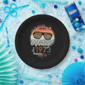 Assiettes En Carton Vintage depuis 1973 (Fête)
