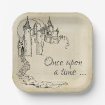 Vintage fée conte Princesse Napkins