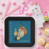 Assiettes En Carton Vintage Halloween (Fête)