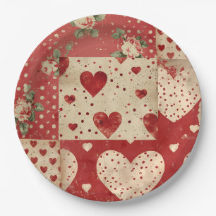 Assiettes En Carton Vintage shabby chic