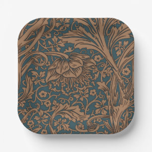 Assiettes En Carton Vintage William Morris Arcadia Couture sans coutur