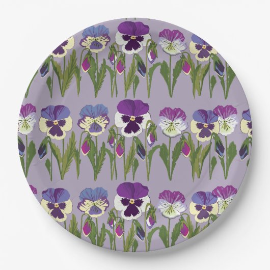 Assiettes En Carton Viola (Devant)
