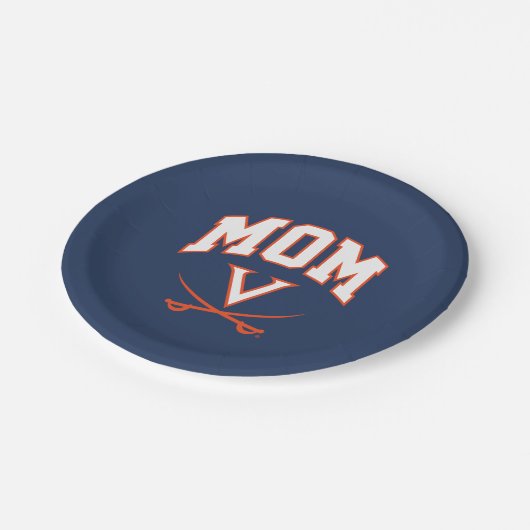 Assiettes En Carton Virginia Cavaliers (Angle)