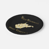 ASSIETTES EN CARTON VIRGINIE DE L'OUEST (Angle)