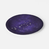 Assiettes En Carton Virus pourpre zodiaque | Horoscope d'astrologie co (Angle)