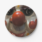 Assiettes En Carton Visage de clown (Devant)