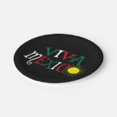 Assiettes En Carton Viva Mexico (Angle)