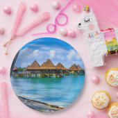 Assiettes En Carton Vivre sur l'eau (Fête)