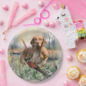 Assiettes En Carton Vizsla, Art (Fête)