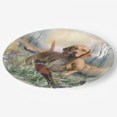 Assiettes En Carton Vizsla, Art (Angle)