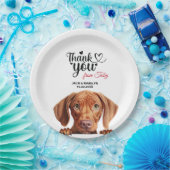 Assiettes En Carton Vizsla Chien Mariage Merci (Fête)
