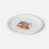 Assiettes En Carton Vizsla Citrouille Patch Amoureux de les chiens Tha (Angle)