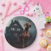 Assiettes En Carton Vizsla Halloween effroi (Fête)