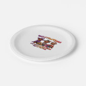 Assiettes En Carton Vizsla Halloween Thanksgiving Noël Classique T- (Angle)