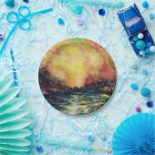 Assiettes En Carton Voie pacifique (Fête)