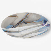 Assiettes En Carton Voile simple (Angle)