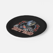 Assiettes En Carton Voiture de dessin (Angle)