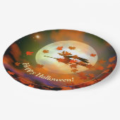 Assiettes En Carton Vol Halloween Witch (Angle)