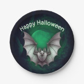 Assiettes En Carton Volant Déplaisant Gris Chat Misty Gris grisonnante (Devant)