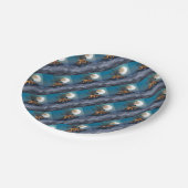 Assiettes En Carton Volcan (Angle)