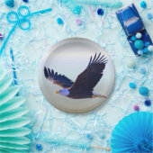 Assiettes En Carton Voler d'Eagle chauve (Fête)