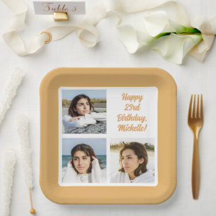 Assiettes En Carton VOS Photos & Texte