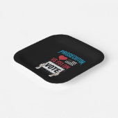 Assiettes En Carton Vote Procureur contre Felon (Angulaire)