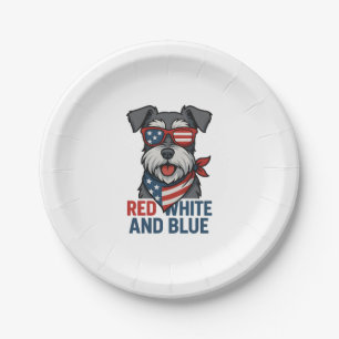 Assiettes En Carton Votre chien peut-il être aussi patriote que vous ?