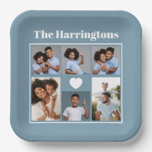 Assiettes En Carton Votre ensemble de dessous de verre Photos, Texte e