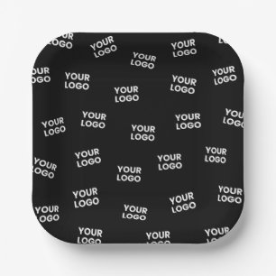 Assiettes En Carton Votre image, logo d'entreprise ou tout autre desig