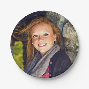 Assiettes En Carton Votre obtention du diplôme de photo, famille,