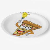 Assiettes En Carton Votre Plaque De Pizza Amicale (Angle)