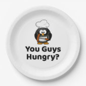 Assiettes En Carton Vous Avez Faim ? Funny Party Grilling Barbecue (Devant)