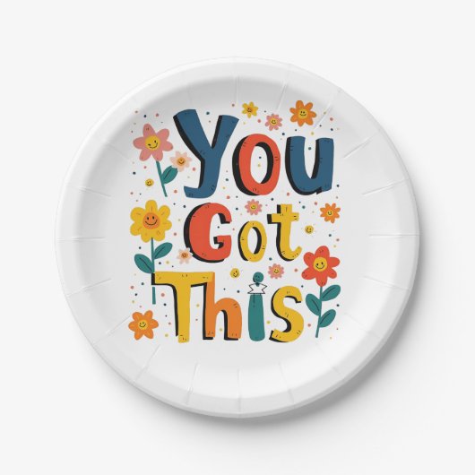 Assiettes En Carton Vous Avez Obtenu Ce Test D'Examen D'Enseignant Jou (Devant)